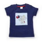 Boys 100% Organic Cotton T-shirt & Pant with Elephant Print - Image 2
