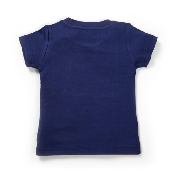 Boys 100% Organic Cotton T-shirt & Pant with Elephant Print - Image 4