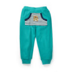 Boys 100% Organic Cotton Pant With Stripe Pocket