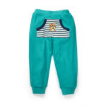 Boys 100% Organic Cotton Pant With Stripe Pocket