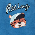 Boys Racing Tiger Embroidered 100% Organic Long Pant - Image 3