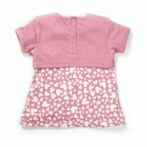 Girls Printed 100% Organic Cotton Jacket Styles Dress - Image 4
