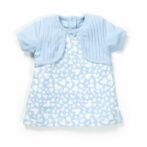 Girls Printed 100% Organic Cotton Jacket Styles Dress