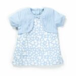 Girls Printed 100% Organic Cotton Jacket Styles Dress