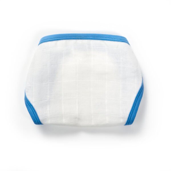 Unisex 100% Organic Cotton Blue Star Printed Jhabla - Image 3