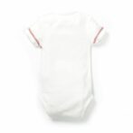 Unisex 100% Organic Cotton Bodysuit with Monkey Print - Image 3
