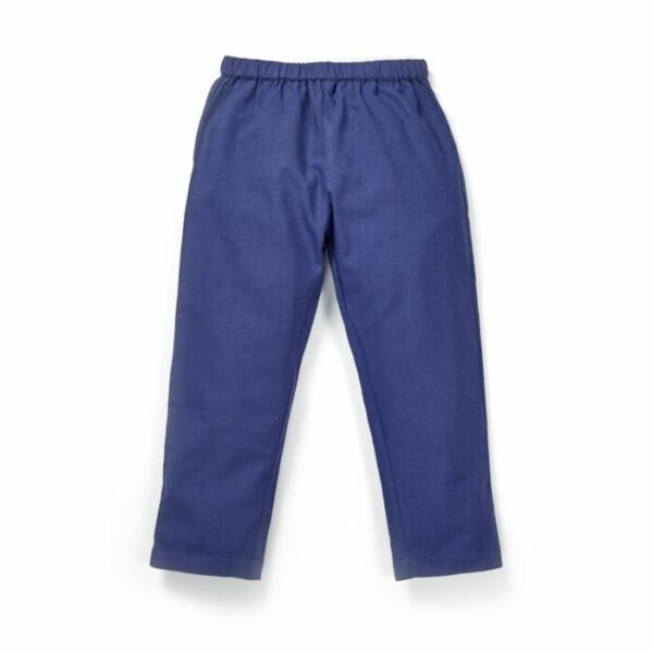 Boys Ethnic Lotus Printed Kurta and Pajama Set - Image 5