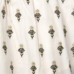 Girls Festive Embroidered 100% Organic Top & Pyjama - Image 2
