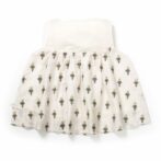 Girls Festive Embroidered 100% Organic Top & Pyjama - Image 4