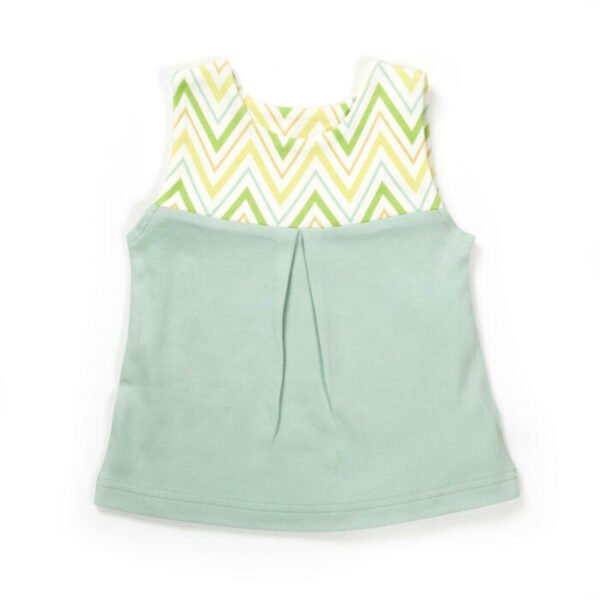 Girls Printed Top With Palazzo Set - Image 2