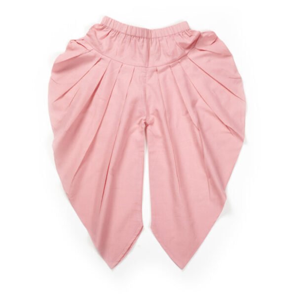 Girls Embroidered 100% Organic Top & Pyjama Set - Image 6