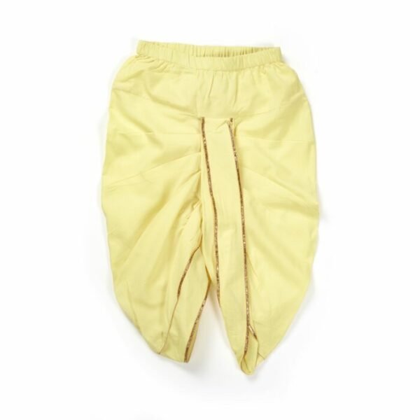 Boys Festive Glitter Printed Kurta & Dhoti - Image 5