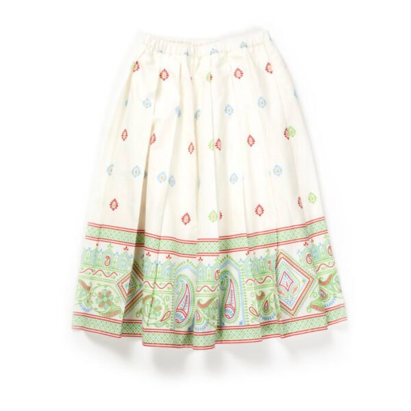 Girls Festive Printed Skirt, Blouse & Shaded Dupatta - Image 8