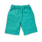 Boys Riders Embroidered 100% Organic Cotton Shorts - Image 2