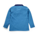 Boys Giraffe Embroidered 100% Organic Cotton T-Shirt - Image 2