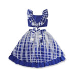 Girls Organic Cotton Top & Tie-Dye Double Layered Skirt - Image 2