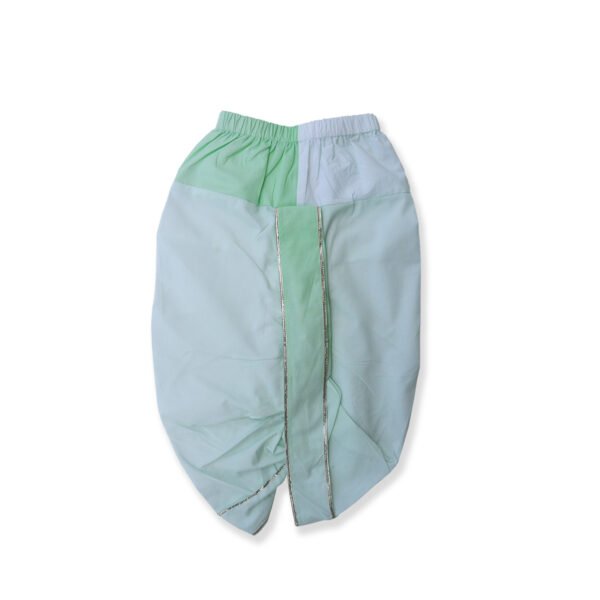 Boys Organic Cotton Printed Kurta & Gradient Dhoti - Image 5