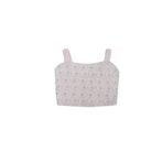 Girls Organic Cotton Frilled Skirt & Top with Dupatta - Image 5