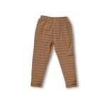 100% Organic Cotton Carrot Embroidered Striped Pant - Image 3