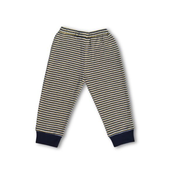 100% Organic Cotton Striped Pant - Yellow & Black - Image 3