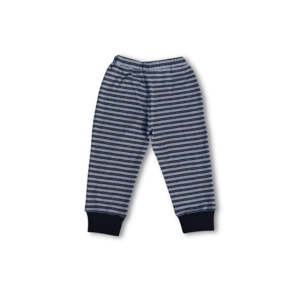 100% Organic Cotton Striped Tee With Coordinating Pant Set - Image 6