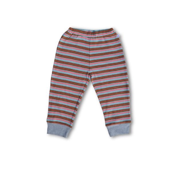 100% Organic Cotton Striped Tee With Coordinating Pant Set - Image 6