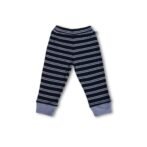 100% Organic Cotton Striped Tee With Coordinating Pant Set - Image 5