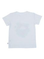Boys Organic Cotton Single Jersey White Co-Ordinate - Image 3