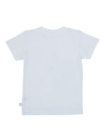 Boys Organic Cotton Single Jersey White Co-Ordinate - Image 4