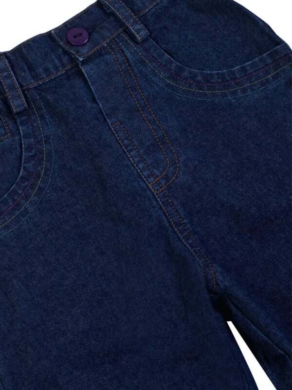 Boys Organic Cotton Denim Blue Jeans - Image 4
