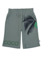 Boys Organic Cotton Single Jersey Lilypad Shorts - Image 2