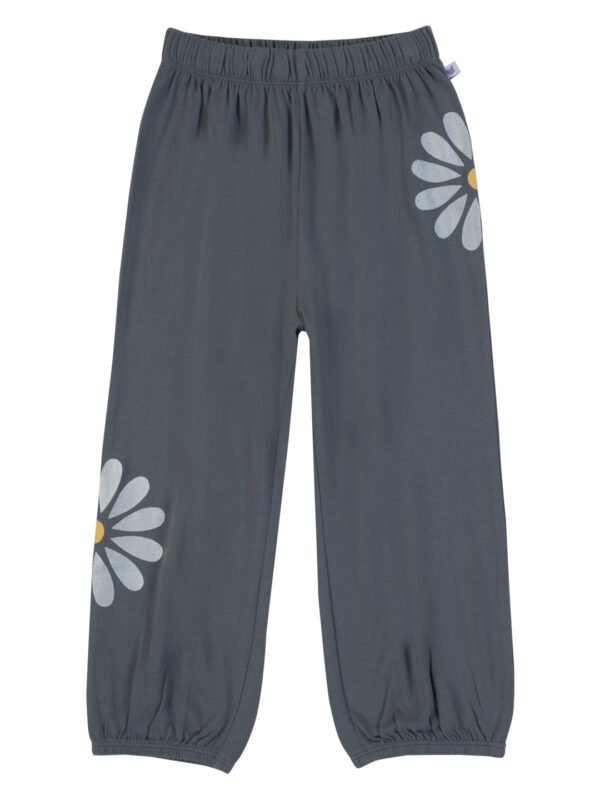 Girls Organic Cotton Single Jersey Grey DTM Co-Ordinate - Image 5