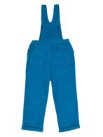 Unisex Organic Cotton Corduroy Tobermery Teal Dungaree - Image 3