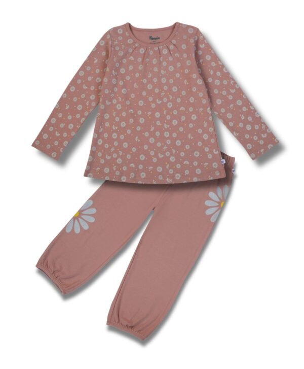 Girls Organic Cotton Interlock Gumdrop Co-Ordinate - Image 2