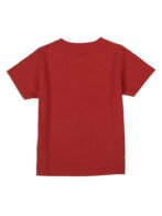 Pranava Boys Organic Cotton Single Jersey Half Sleeves Hug Me Crab Print T-Shirt- Red - Image 3