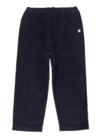 Pranava Unisex Organic Cotton Corduroy Full Length Solid Pant - Indigo Blue - Image 6